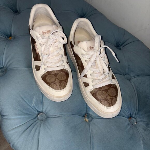 Coach Sneakers 7.5 (38) - Picture 2 of 4